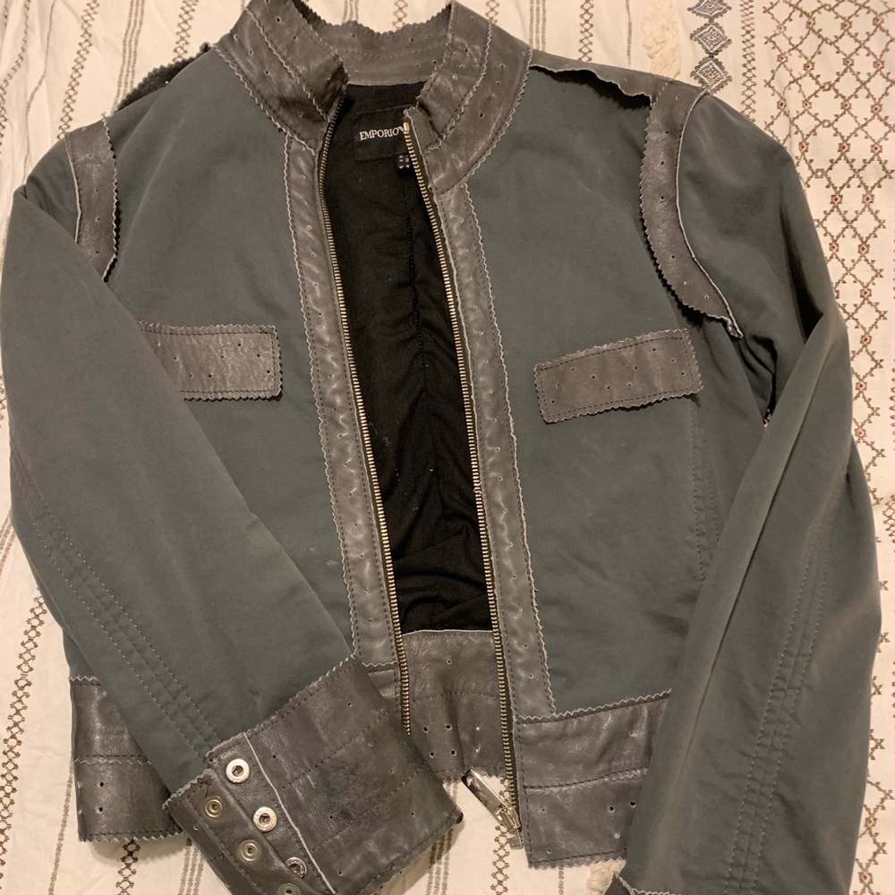 Vintage Emporio Armani gray jacket